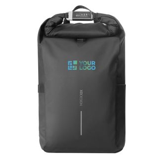 Sac à dos urbain imperméable avec fixation pour vélo et antivol 16"