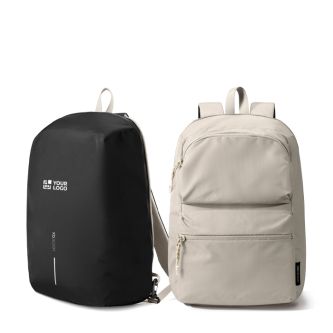 Sac à dos convertible antivol à fermeture éclair 22 L 16"