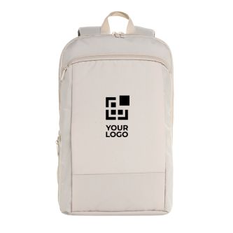 Sac à dos ultra‑fin en RPET au design extensible 15,6"