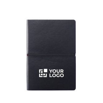 Carnet coloré avec couverture souple avec zone d'impression