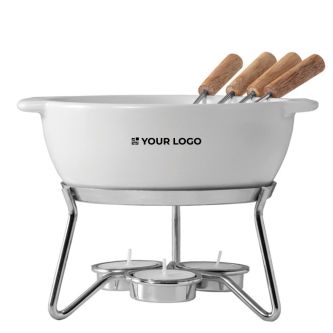 Fondue au fromage en céramique chauffée à la bougie 750 ml Boska