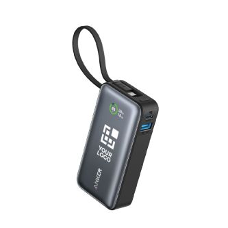 Batterie externe personnalisable à charge rapide 10 000 mAh Anker
