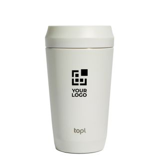 Tasse thermos en acier recyclé avec couvercle 360°, 354 ml Topl To Go