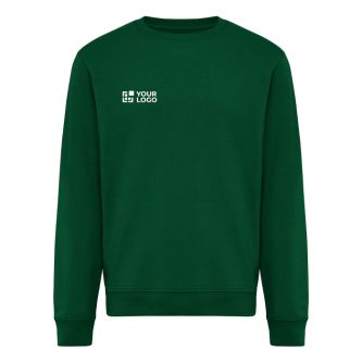 Sweat unisexe à col rond en molleton 340 g/m² Iqoniq Torla
