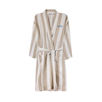 Peignoir en coton recyclé style hammam 200 g/m2, taille L/XL