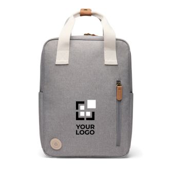 Sac à dos de voyage écologique avec poche latérale pour bouteille