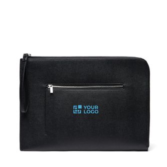 Housse recyclée pour ordinateur 14" au design sophistiqué avec poche