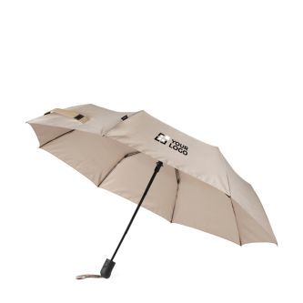 Parapluie anti-tempête pliable et semi-automatique RPET 190T Ø112