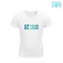 t-shirt durable logo enfant
