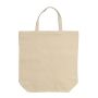 Sac en coton canvas avec poignées courtes assorties 250 g/m²