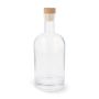Gourde durable en verre avec couvercle FSC 1L