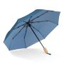 Parapluie pliable en RPET avec poignée en bois Ø94