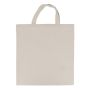 Sac en coton OEKO-TEX avec poignées courtes 220 g/m2
