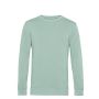 Sweat-shirt à col rond en coton biologique 280 g/m² B&C couleur vert menthe