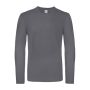 T-shirt pour homme à manches longues en coton 145 g/m² B&C couleur gris foncé