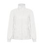 Veste pour femme en polyester imperméable et coupe-vent B&C couleur blanc