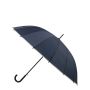 Parapluie automatique avec poignée en bois et 16 panneaux Ø120