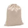 Sac en coton 100 % avec fermeture par cordon et nœud 180 g/m²