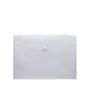 Porte-documents avec fermeture à bouton pour feuilles A4 couleur transparent