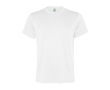 T-shirt technique en polyester recyclé 100 g/m² Roly Direct Slam couleur blanc