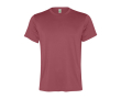 T-shirt technique en polyester recyclé 100 g/m² Roly Direct Slam couleur acajou