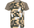 T-shirt technique unisexe en polyester 150 g/m² Roly Direct Ventor couleur sable