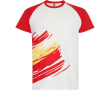 T-shirt sélections, toucher coton 190 g/m² Roly Direct Forza couleur rouge