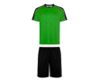 Ensemble sport unisexe polyester 140 g/m² Roly Direct Titan couleur vert tropical