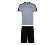 Ensemble sport unisexe polyester 140 g/m² Roly Direct Titan couleur gris