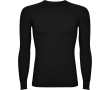 T-shirt thermique sans coutures ajustable 200 g/m² Roly Direct Prime couleur noir