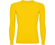 T-shirt thermique sans coutures ajustable 200 g/m² Roly Direct Prime couleur jaune