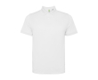 Polo technique en polyester recyclé 125 g/m² Roly Direct Tormo couleur blanc