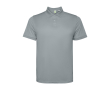Polo technique en polyester recyclé 125 g/m² Roly Direct Tormo couleur gris