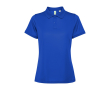 Polo pour femme en polyester recyclé 125 g/m² Roly Direct Tormo couleur bleu roi