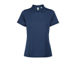 Polo pour femme en polyester recyclé 125 g/m² Roly Direct Tormo couleur bleu marine