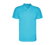 Polo technique à manches courtes 150 g/m² Roly Direct Monzha couleur turquoise