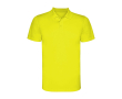 Polo technique à manches courtes 150 g/m² Roly Direct Monzha couleur jaune fluorescent