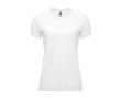 T-shirt technique cintré pour femme 135 g/m² Roly Direct Bahrain couleur blanc