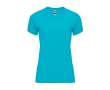 T-shirt technique cintré pour femme 135 g/m² Roly Direct Bahrain couleur turquoise