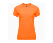 T-shirt technique cintré pour femme 135 g/m² Roly Direct Bahrain couleur orange fluorescent