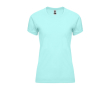 T-shirt technique cintré pour femme 135 g/m² Roly Direct Bahrain couleur vert menthe