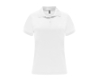Polo technique en polyester pour femme 150 g/m² Roly Direct Monzha couleur blanc