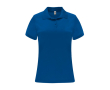 Polo technique en polyester pour femme 150 g/m² Roly Direct Monzha couleur bleu roi