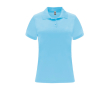 Polo technique en polyester pour femme 150 g/m² Roly Direct Monzha couleur bleu ciel