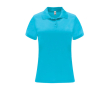 Polo technique en polyester pour femme 150 g/m² Roly Direct Monzha couleur turquoise