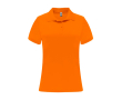 Polo technique en polyester pour femme 150 g/m² Roly Direct Monzha couleur orange fluorescent