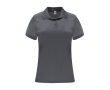 Polo technique en polyester pour femme 150 g/m² Roly Direct Monzha couleur gris taupe