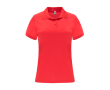 Polo technique en polyester pour femme 150 g/m² Roly Direct Monzha couleur rouge