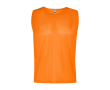Dossard de sport unisexe respirant 90 g/m² Roly Direct Roma couleur orange fluorescent