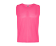 Dossard de sport unisexe respirant 90 g/m² Roly Direct Roma couleur rose fluorescent